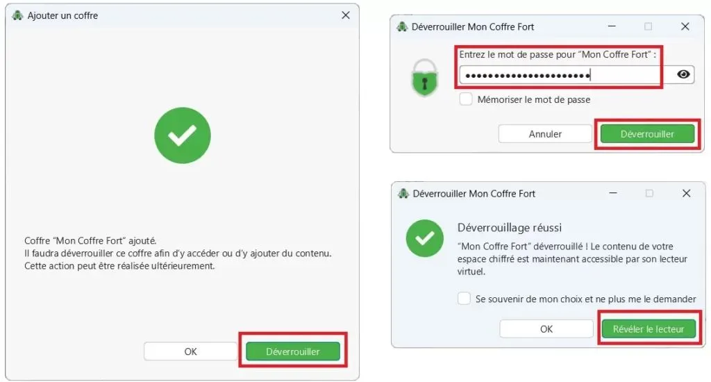 Ouverture des fichiers avec Cryptomator : Crypter ses données sur OneDrive